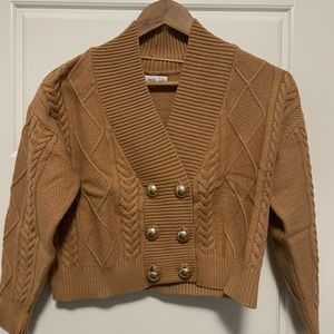 Brown mango sweater
